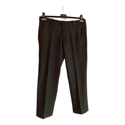 Pre-owned True Nyc Wool Short Pants In Brown