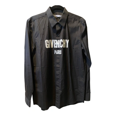 Pre-owned Givenchy Shirt In Black