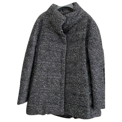 Pre-owned Herno Coat In Grey