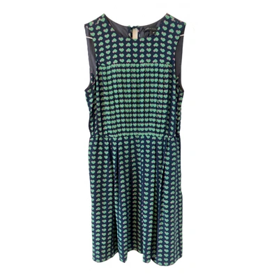 Pre-owned Marc By Marc Jacobs Silk Mini Dress In Multicolour