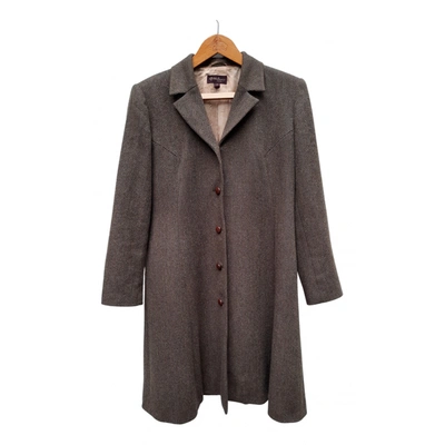 Pre-owned Mulberry Wool Coat In Brown