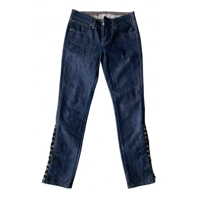 Pre-owned Stella Mccartney Slim Jeans In Blue