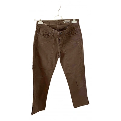 Pre-owned Jeckerson Short Pants In Brown