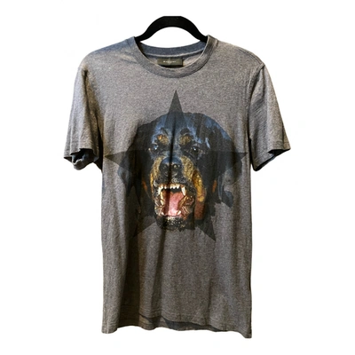 Pre-owned Givenchy T-shirt In Grey