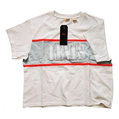 Pre-owned Levi's T-shirt In White