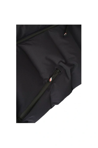 Moncler Montgetech Nylon Stretch Ski Down Jacket In Black