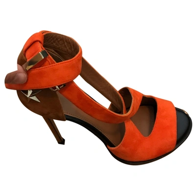 Pre-owned Givenchy Sandals In Orange