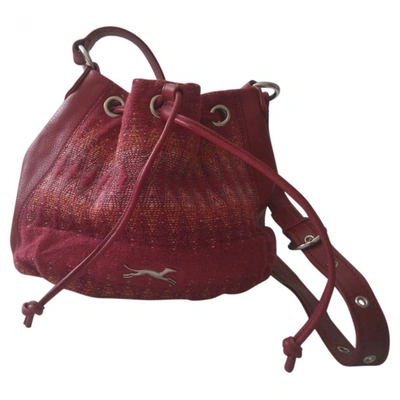 Pre-owned Bimba Y Lola Cloth Handbag In Red
