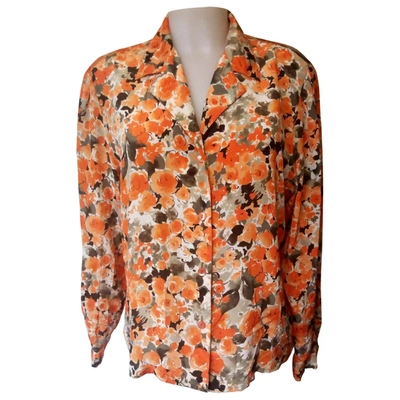 Pre-owned Elena Miro' Shirt In Orange