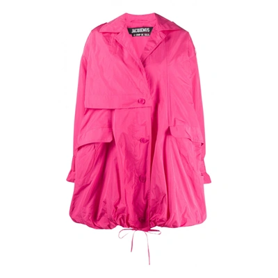 Pre-owned Jacquemus Le Coup De Soleil Coat In Pink | ModeSens