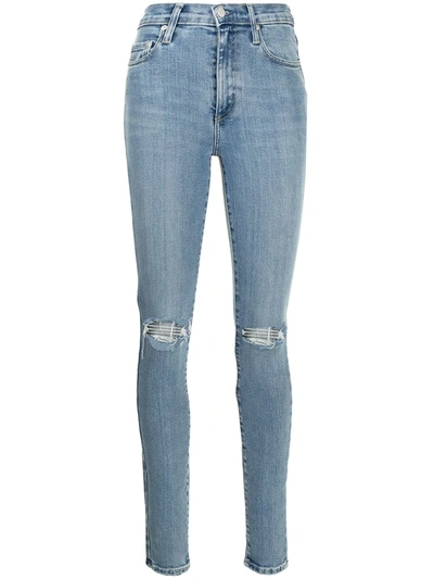 Nobody Denim Cult High-rise Skinny Jeans In Mid Denim