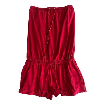 Pre-owned Juicy Couture Jumpsuit In Red
