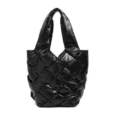 Bottega Veneta Leather Bag In Black