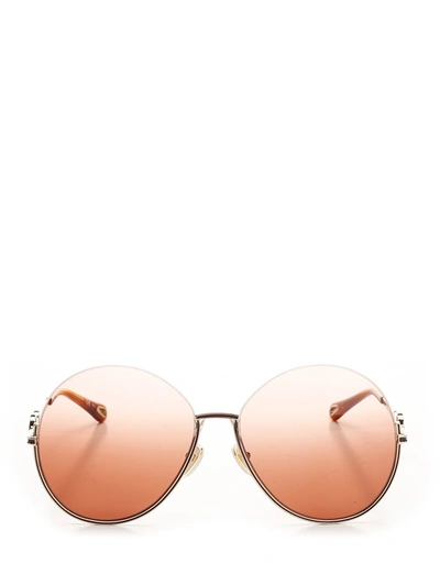 Chloé Ch0067s Gold Sunglasses