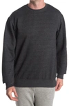 Fleece Factory Crew Neck Sweatshirt In Charcoal