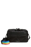 Kurt Geiger Rainbow Crossbody Bag In Black
