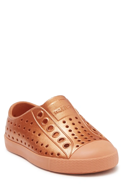 Native Shoes Jefferson Bling Glitter Slip-on Vegan Sneaker In Mamtlmor