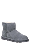 Bearpaw Alyssa Genuine Shearling Lined Boot In Charcoal