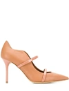 Malone Souliers Beige Maureen 85 Pointed Toe Pumps In Beige
