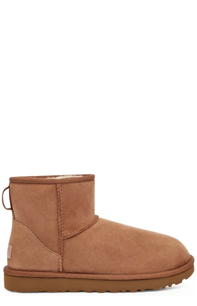 Ugg Classic Ankle Boots In Brown