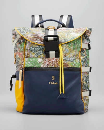 Chloé 花柄バックパックリュックSHELTERSUIT FOUNDATION 41601925?w=400