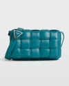 Bottega Veneta Padded Cassette Crossbody Bag In Blaster