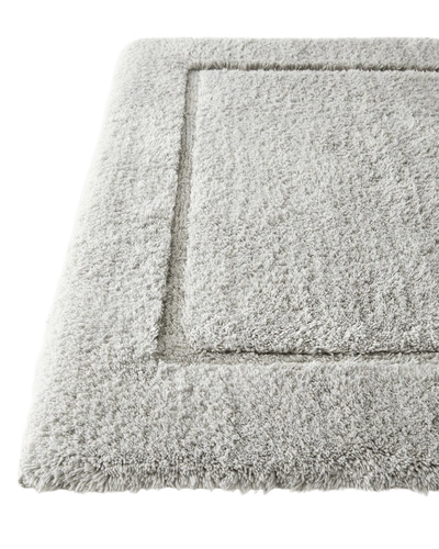 Peacock Alley Large Tifton Bath Rug, 24" X 40" In White