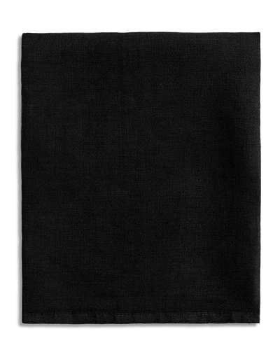 L'objet Linen Sateen Napkins S4 Black