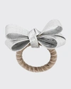 Juliska Tuxedo Silver Napkin Ring | Velvet