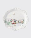 Juliska Berry And Thread North Pole Dessert And Salad Plate