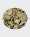 Nomi K Grey Stone Lacquer Rectangle Placemat