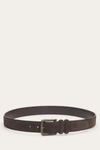 THE FRYE COMPANY SUEDE STITCHING BELT