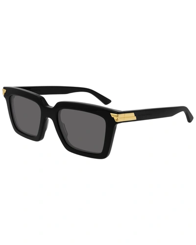 Bottega Veneta Oversized Square-frame Acetate Sunglasses In Black