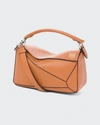 Loewe Puzzle Small Bag In Tan