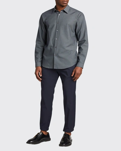 Theory Men's Terrance Neoteric Pants In Navy