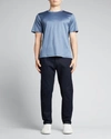 Eton Slim-fit Cotton-jersey T-shirt In Grey