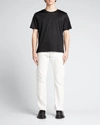 Eton Shirts Slim Fit Black Jersey T-shirt 18 Black In Black