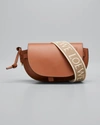 Loewe Gate Dual Mini Crossbody Bag In Tan