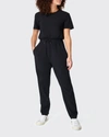 Sweaty Betty Explorer Drawstring Jumpsuit In Black
