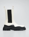 Bottega Veneta The Tire Boots In Sea Salt