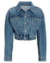 ALEXANDER WANG CROPPED DENIM JACKET,060103954570