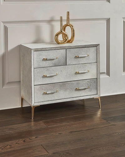 Interlude Home Jaxon Hairhide Occasional Chest