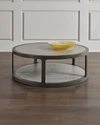 Interlude Home Litchfield Round Cocktail Table
