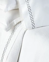 Kassatex King Catena Duvet Cover In White