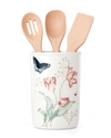 Lenox Butterfly Meadow Kitchen Jar With Utensils, Created For Macy's