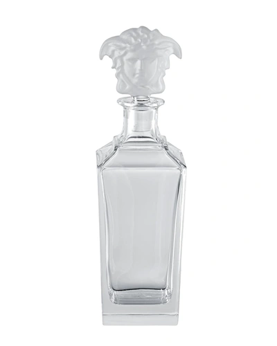 Versace Medusa Treasury Decanter In Clear