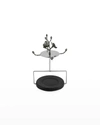 Michael Aram Black Orchid Demitasse Cup & Saucer Set With Stand