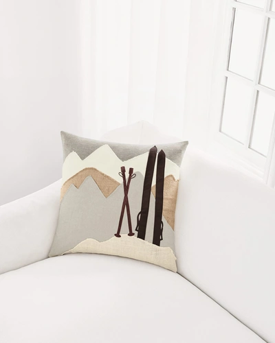 Eastern Accents Lodge Mountain Decorative Pillow