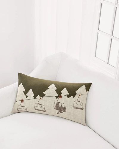 Eastern Accents Lodge Ski Decorative Pillow