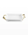 Michael Aram Olive Branch 3 Qt. Casserole Dish